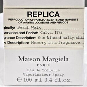 $170 Maison Margiela Replica Beach Walk EDT 3.4oz 22Y61YC- Authentic & Sealed
